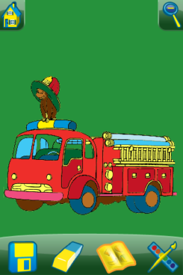 Curious George Coloring Book