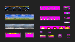 Pole Position Remix Game Assets