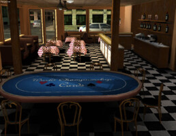 3D Game Environments World Championship Cards Cafe 3