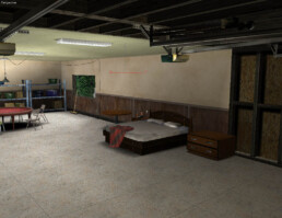 3D Game Environments World Championship Cards Garage 4