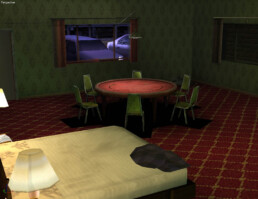 3D Game Environments World Championship Cards Motel 4