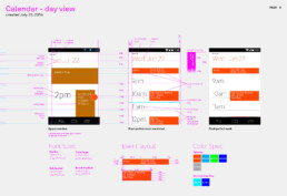 Productivity app - Day Calendar
