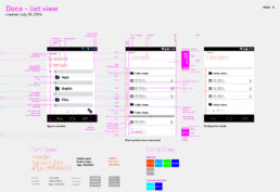 Productivity app - Docs