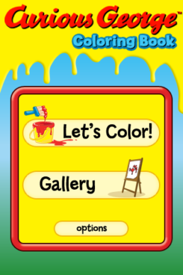 Curious George Coloring Book