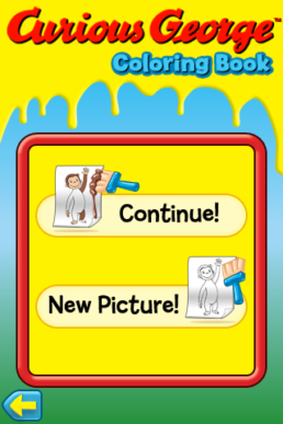 Curious George Coloring Book