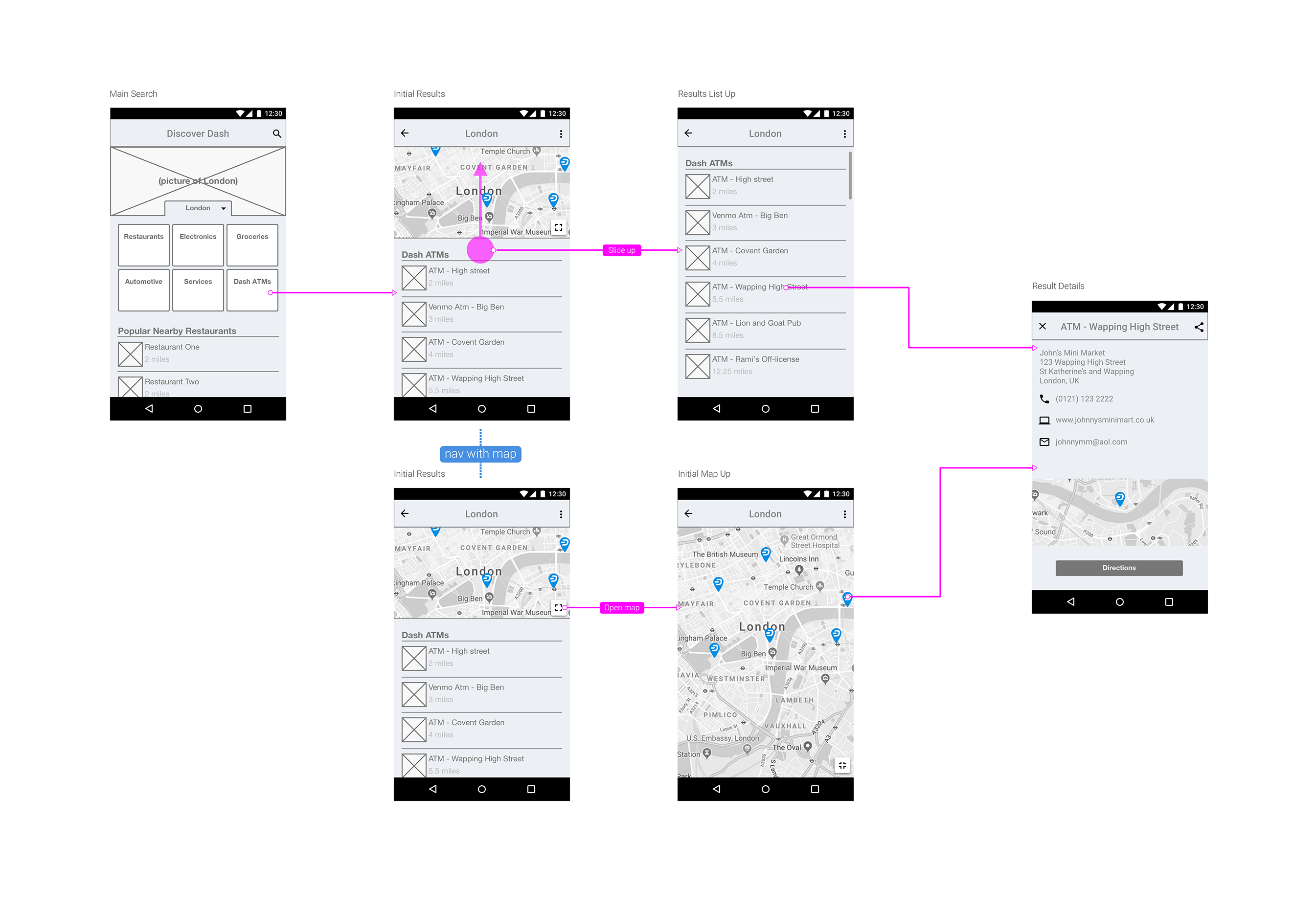 Discover Dash App Flow Wires